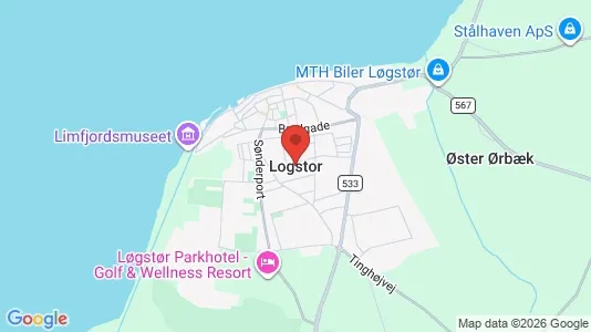 Lejligheder til leje i Løgstør - Foto fra Google Street View