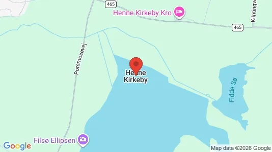 Lejligheder til leje i Henne - kort over placeringen
