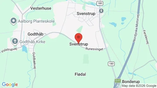 Lejligheder til leje i Svenstrup J - Foto fra Google Street View