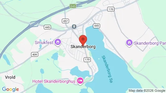 Lejligheder til leje i Skanderborg - Foto fra Google Street View