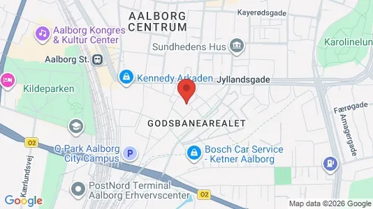Lejligheder til leje i Aalborg Centrum - Foto fra Google Street View