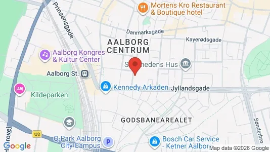 Lejligheder til leje i Aalborg Centrum - Foto fra Google Street View