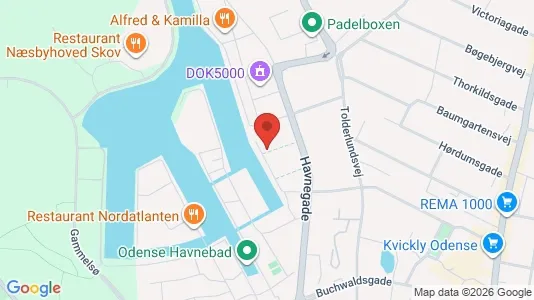 Lejligheder til leje i Odense C - Foto fra Google Street View