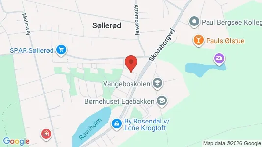 Lejligheder til salg i Holte - Foto fra Google Street View
