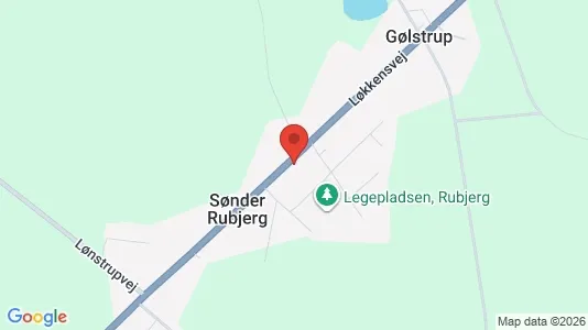 Lejligheder til salg i Løkken - kort over placeringen