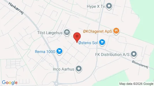 Lejligheder til leje i Tilst - Foto fra Google Street View