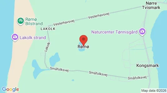 Lejligheder til leje i Rømø - Foto fra Google Street View