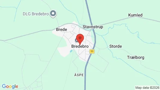 Lejligheder til leje i Bredebro - Foto fra Google Street View