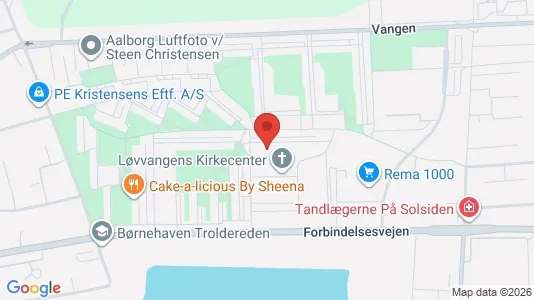 Lejligheder til leje i Nørresundby - kort over placeringen