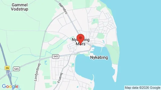 Lejligheder til leje i Nykøbing Mors - Foto fra Google Street View
