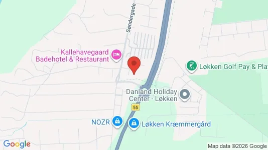 Lejligheder til salg i Løkken - Foto fra Google Street View