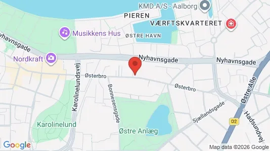 Lejligheder til salg i Aalborg Centrum - Foto fra Google Street View