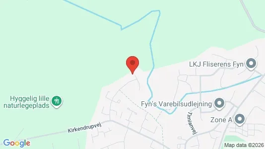 Lejligheder til leje i Odense N - kort over placeringen