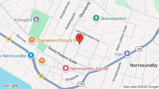 Lejligheder til leje i Aalborg Centrum - kort over placeringen