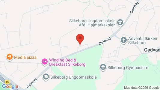 Lejligheder til leje i Silkeborg - Foto fra Google Street View