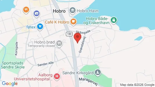 Lejligheder til leje i Hobro - Foto fra Google Street View