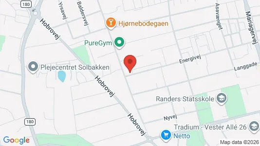 Lejligheder til leje i Randers NV - Foto fra Google Street View