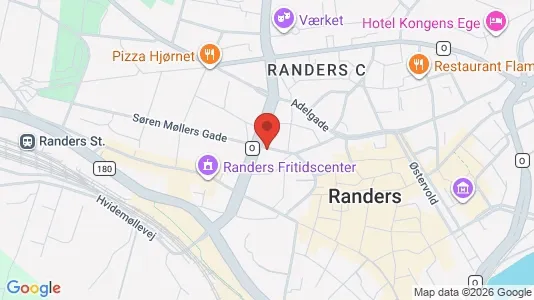 Lejligheder til leje i Randers C - Foto fra Google Street View