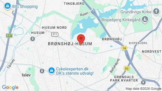 Lejligheder til leje i Brønshøj - Foto fra Google Street View