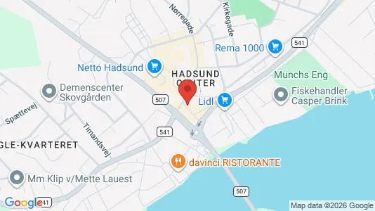 Lejligheder til salg i Hadsund - Foto fra Google Street View