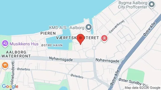 Lejligheder til salg i Aalborg Centrum - Foto fra Google Street View
