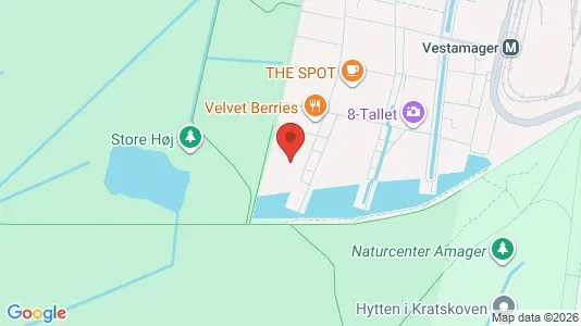 Lejligheder til leje i København S - kort over placeringen