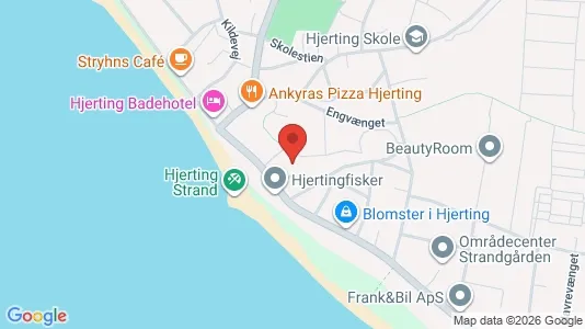 Lejligheder til leje i Esbjerg V - kort over placeringen