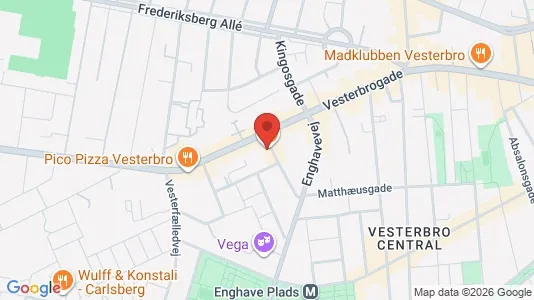 Lejligheder til salg i Vesterbro - Foto fra Google Street View