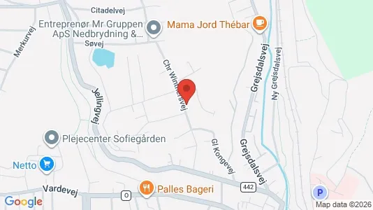 Lejligheder til salg i Vejle Centrum - Foto fra Google Street View