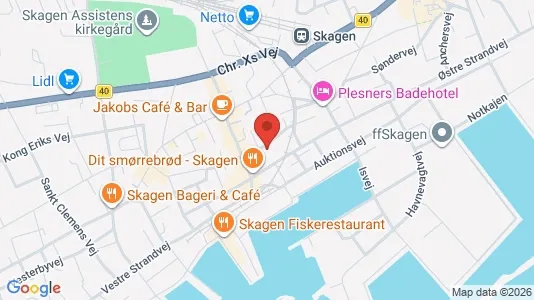 Lejligheder til salg i Skagen - Foto fra Google Street View