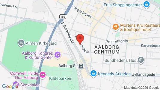 Lejligheder til salg i Aalborg Centrum - Foto fra Google Street View