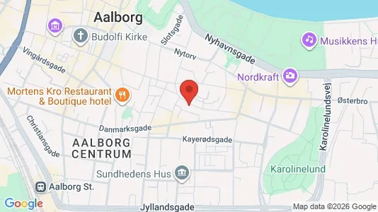 Lejligheder til salg i Aalborg Centrum - Foto fra Google Street View