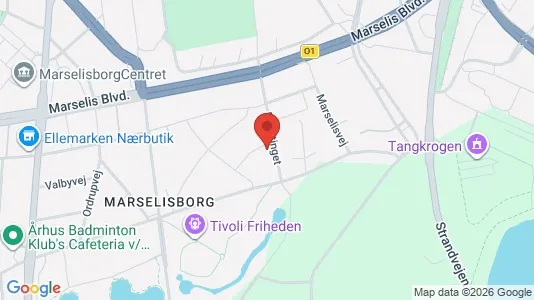 Lejligheder til leje i Risskov - kort over placeringen