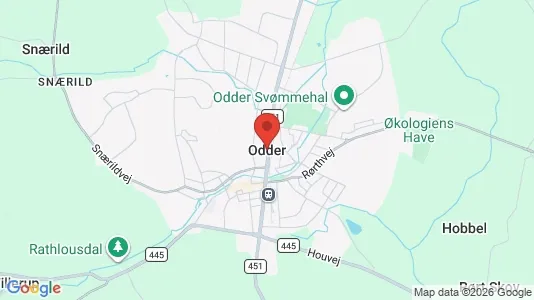 Lejligheder til salg i Odder - Foto fra Google Street View
