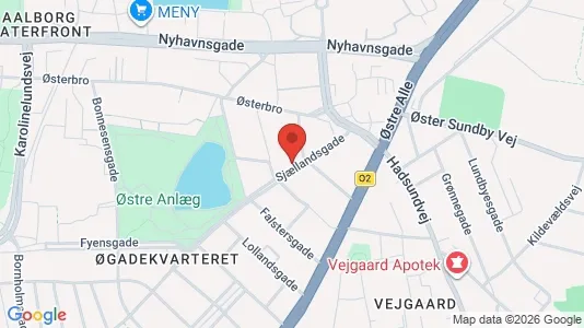 Lejligheder til salg i Aalborg Centrum - Foto fra Google Street View