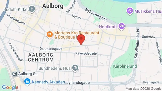 Lejligheder til leje i Aalborg Centrum - Foto fra Google Street View