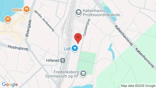 Lejligheder til leje i Hillerød - Foto fra Google Street View