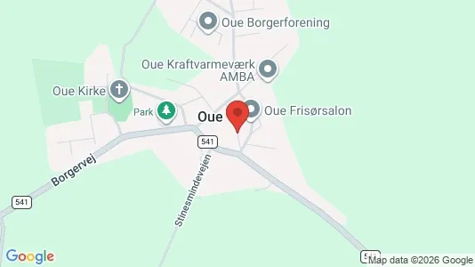 Lejligheder til leje i Hobro - kort over placeringen