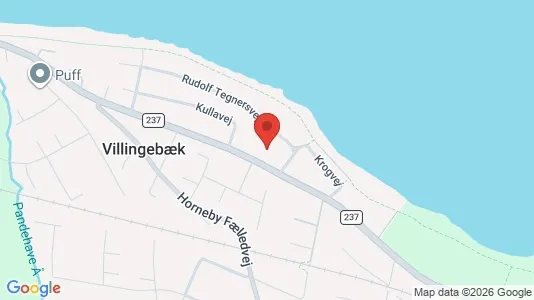 Lejligheder til salg i Hornbæk - Foto fra Google Street View