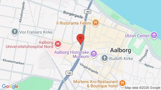 Lejligheder til salg i Aalborg Centrum - Foto fra Google Street View