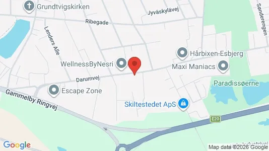 Lejligheder til salg i Esbjerg Centrum - Foto fra Google Street View