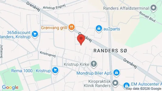 Lejligheder til salg i Randers SØ - Foto fra Google Street View
