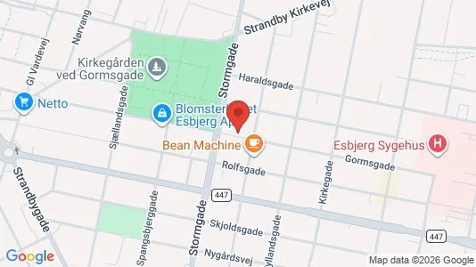 Lejligheder til leje i Esbjerg Centrum - Foto fra Google Street View