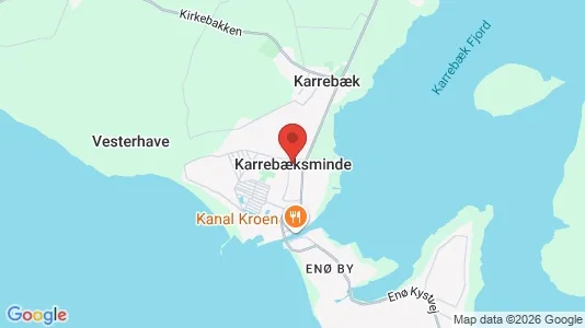 Lejligheder til salg i Karrebæksminde - Foto fra Google Street View