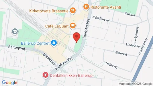 Lejligheder til leje i Ballerup - kort over placeringen