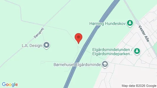 Lejligheder til leje i Hørning - Foto fra Google Street View