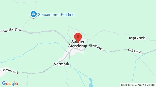 Lejligheder til leje i Sønder Stenderup - kort over placeringen