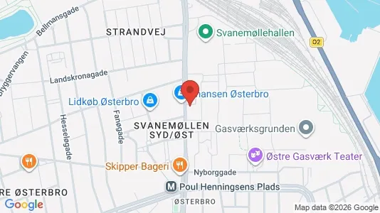 Lejligheder til salg i Østerbro - Foto fra Google Street View