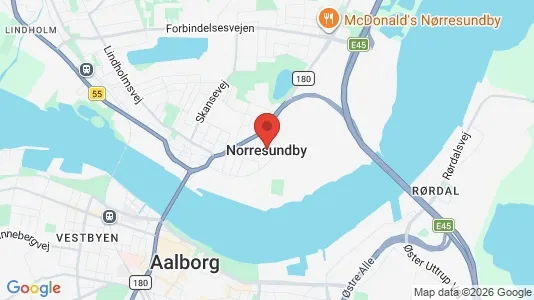 Lejligheder til salg i Nørresundby - Foto fra Google Street View