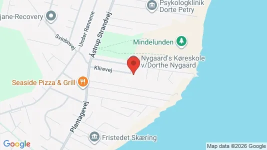 Lejligheder til leje i Egå - kort over placeringen